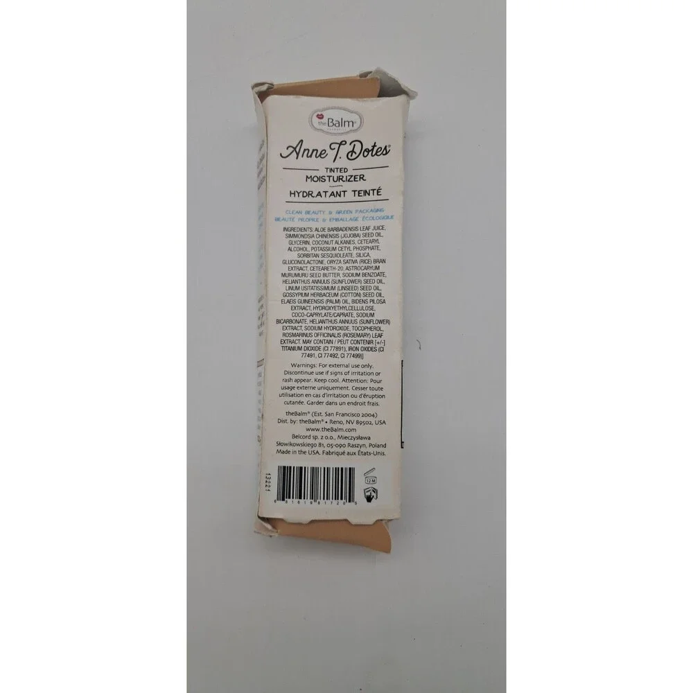 The Balm Anne T. Dotes Tinted Moisturizer Shade # 26 Medium 30ml.